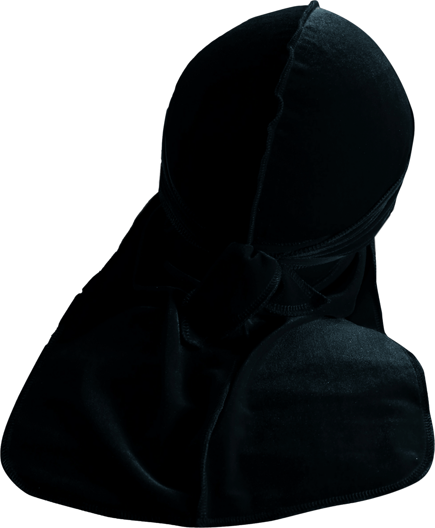 Premium Black Velvet Durag