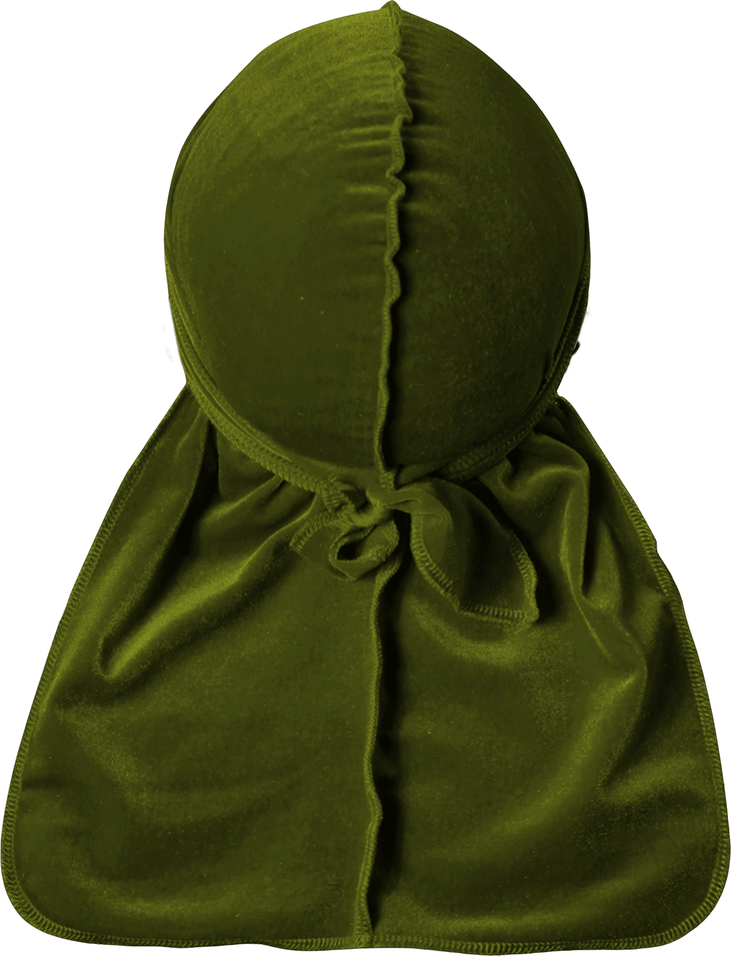 Premium Olive Green Velvet Durag