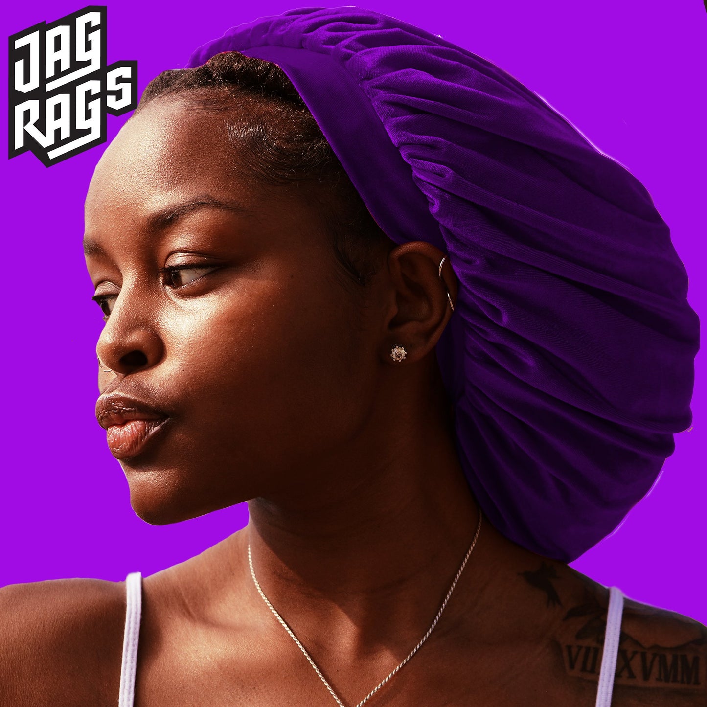 Velvet "Purple" Bonnet - shopjagrags