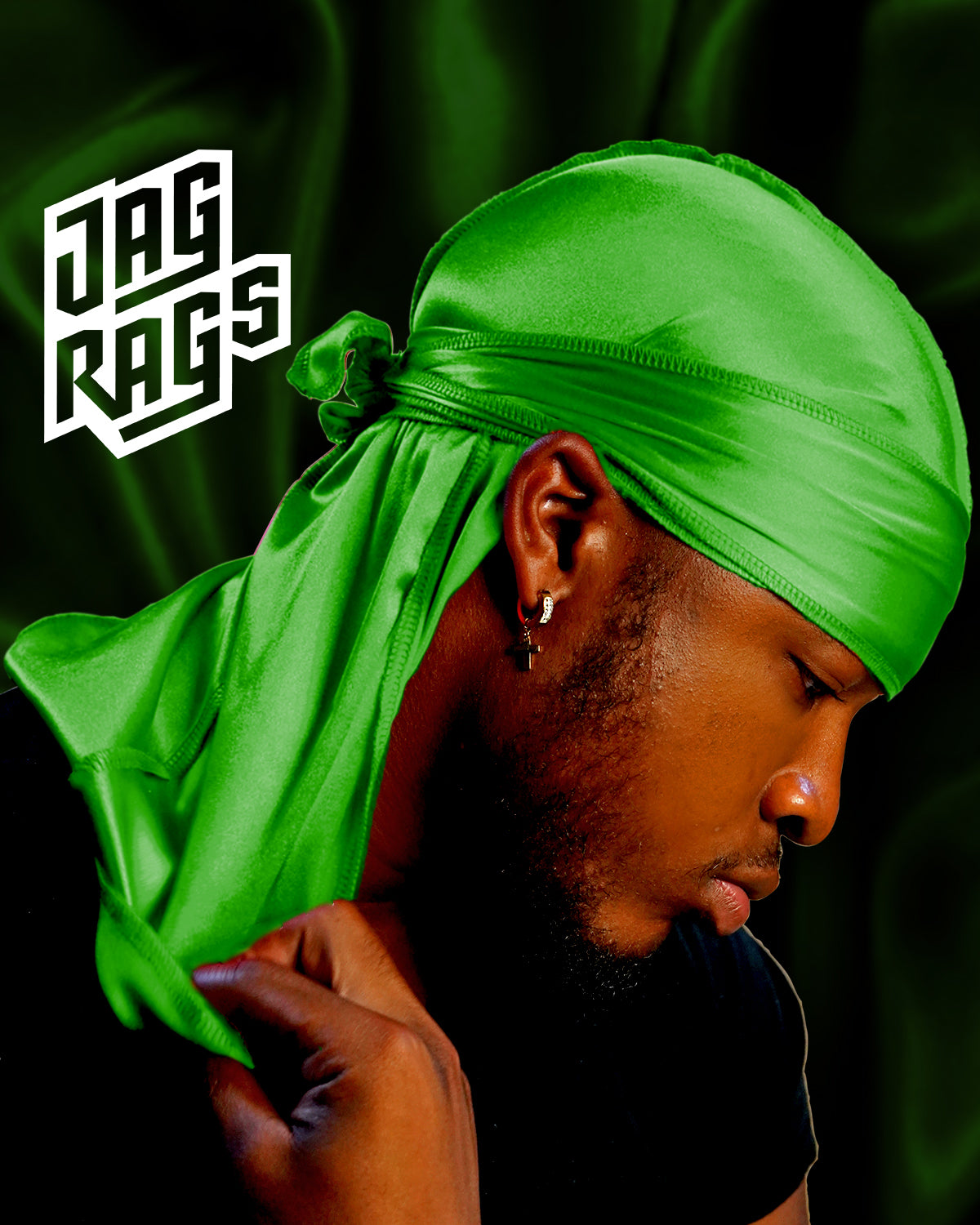 "Lime" Stretchy Silky JagRag - shopjagrags