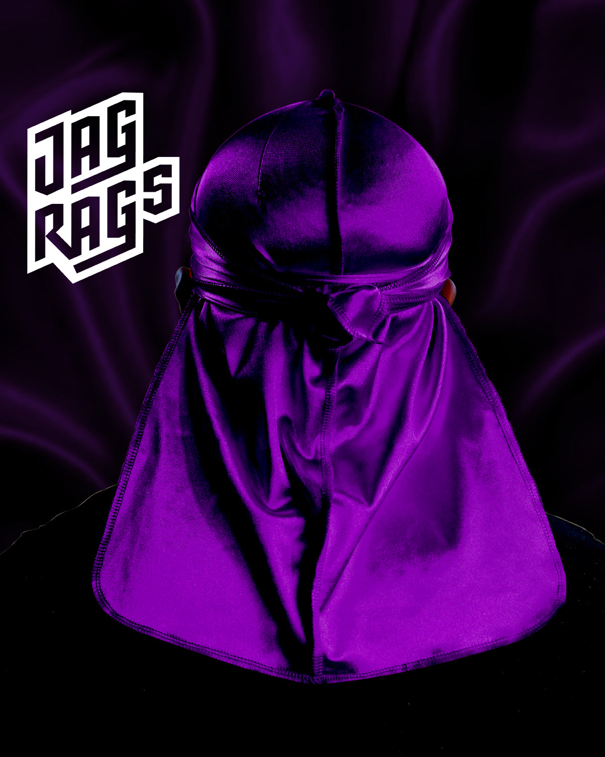 "Purple" Stretchy Silky JagRag - shopjagrags