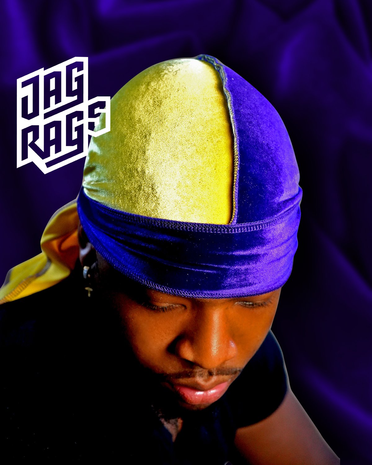 Purple Laker "Spilt" Velvet - shopjagrags