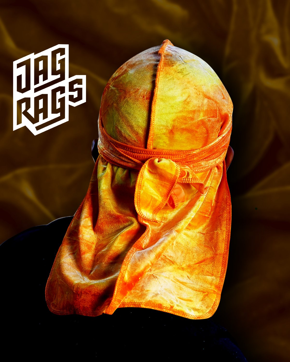 Tye-Dye "Sunset" Velvet JagRags - shopjagrags