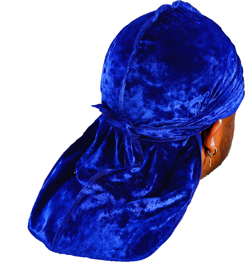 Premium Crushed Velvet Blue JagRag