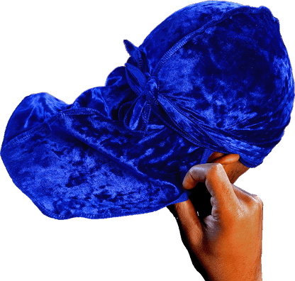 Premium Crushed Velvet Blue JagRag