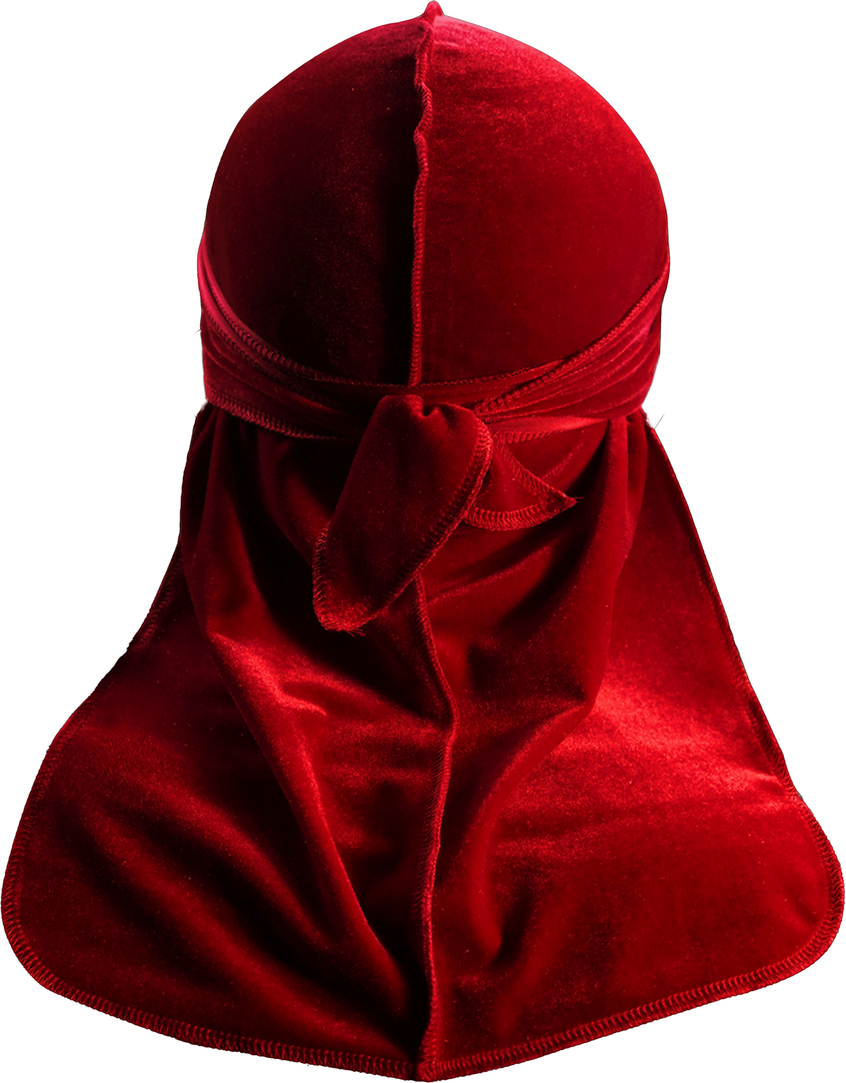 JagRags Premium Red and Velvet Durag