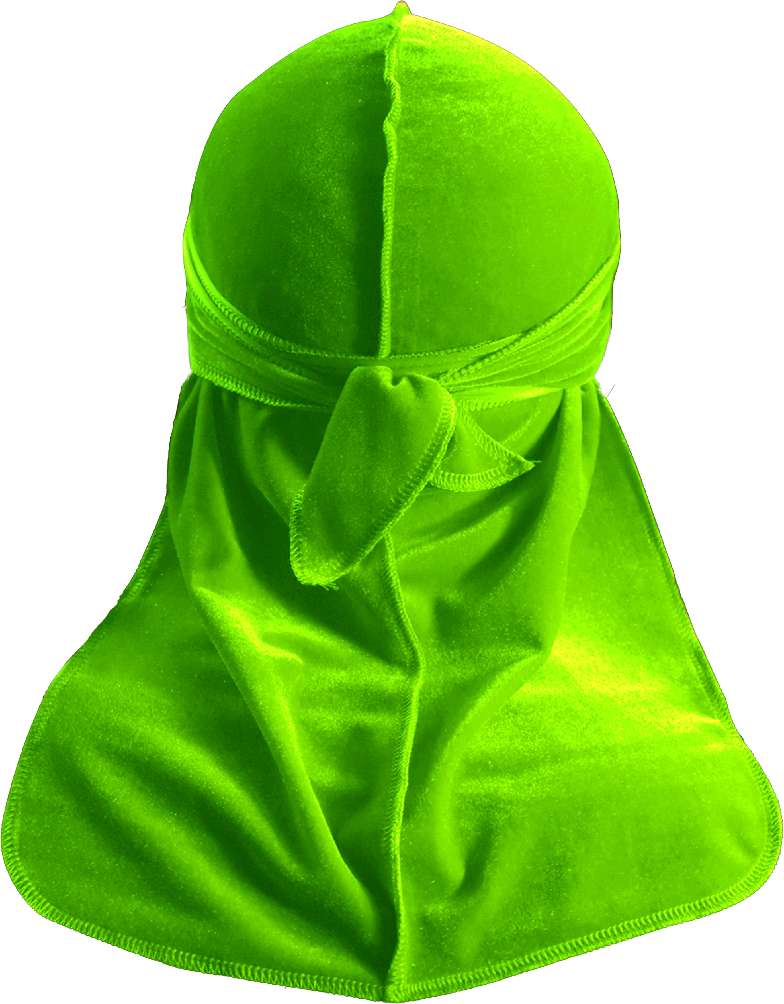 JagRags Premium Lime and Velvet Durag