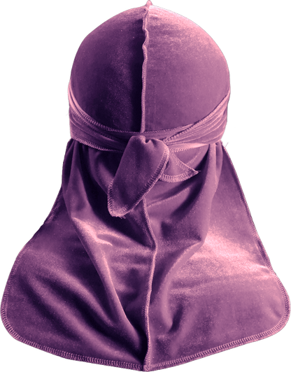 Premium Lavender Purple Velvet Durag