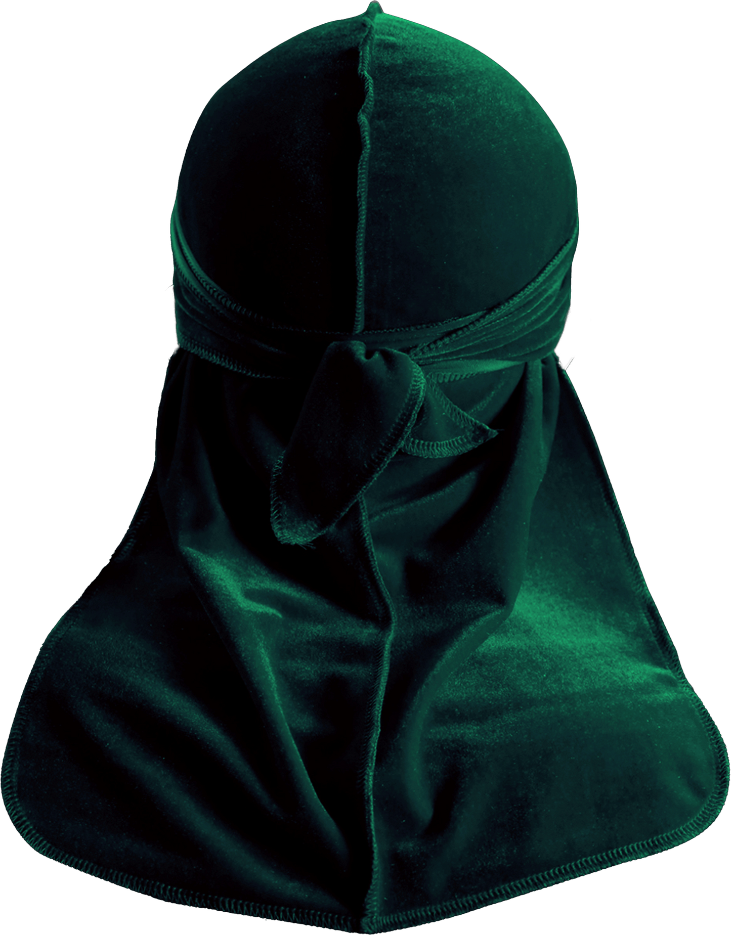 Premium Forest Green Velvet Durag