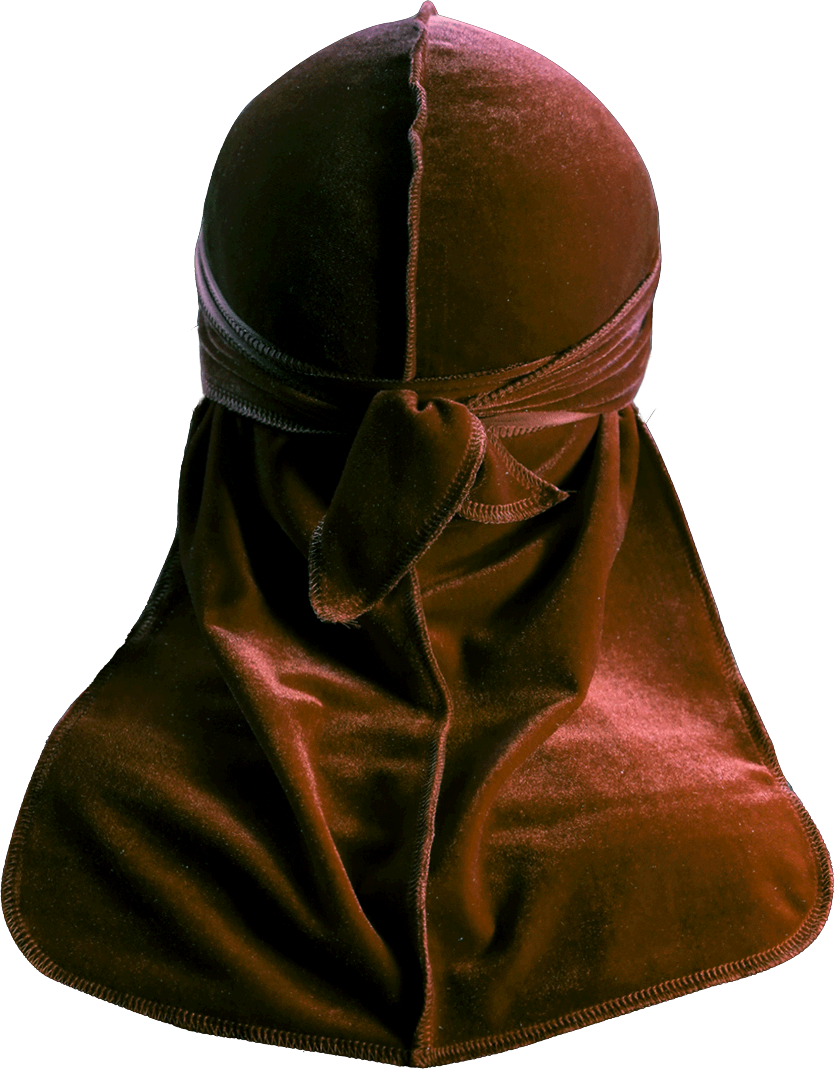 JagRags Premium Brown CoCo and Velvet Durag
