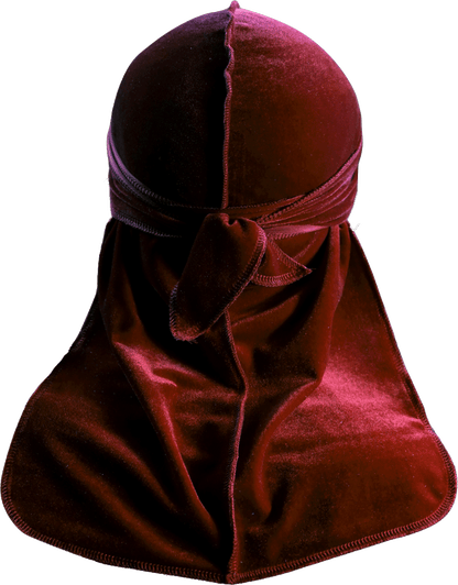 Premium Brown Cinnamon Velvet Durag