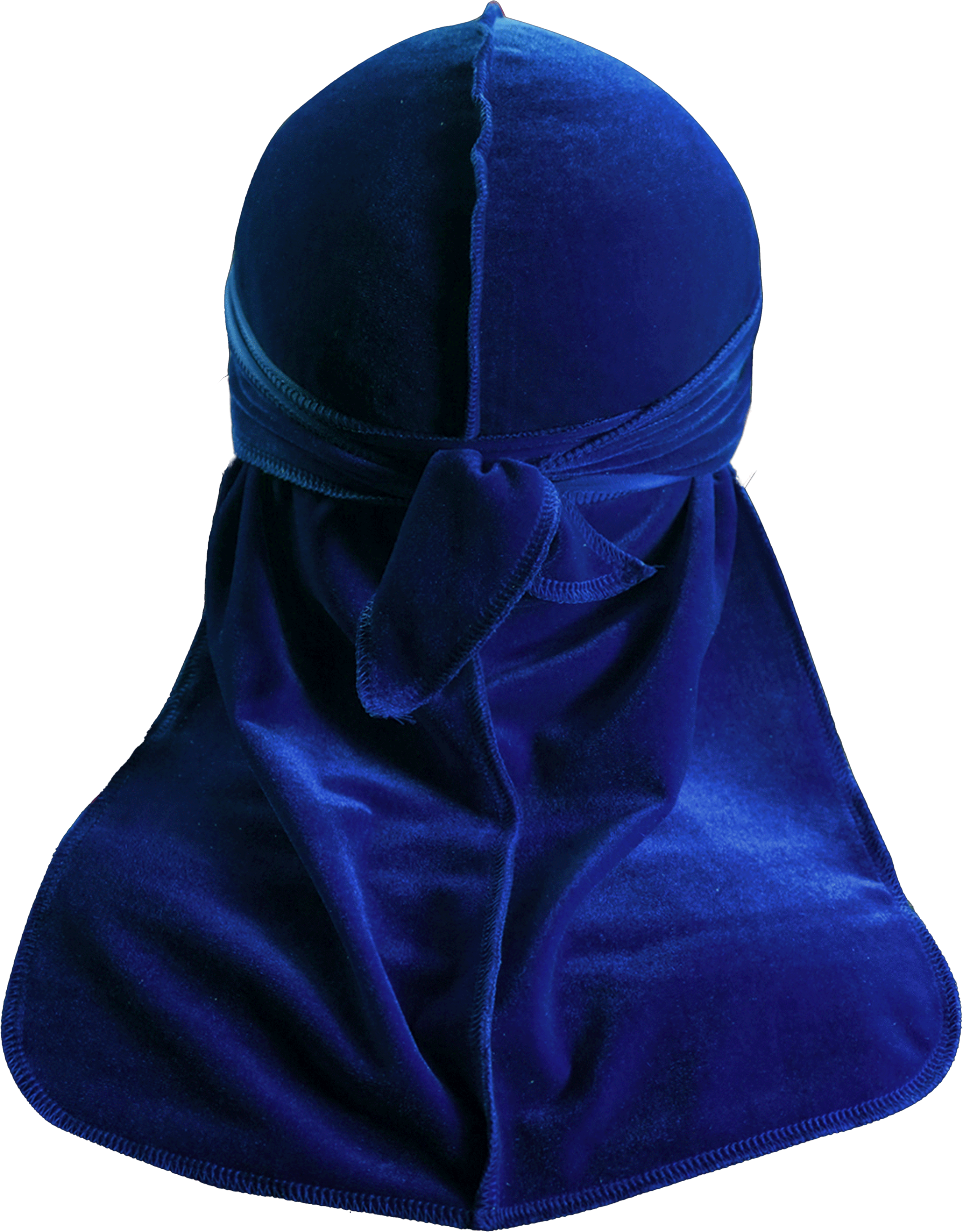 JagRags Premium Blue and Velvet Durag