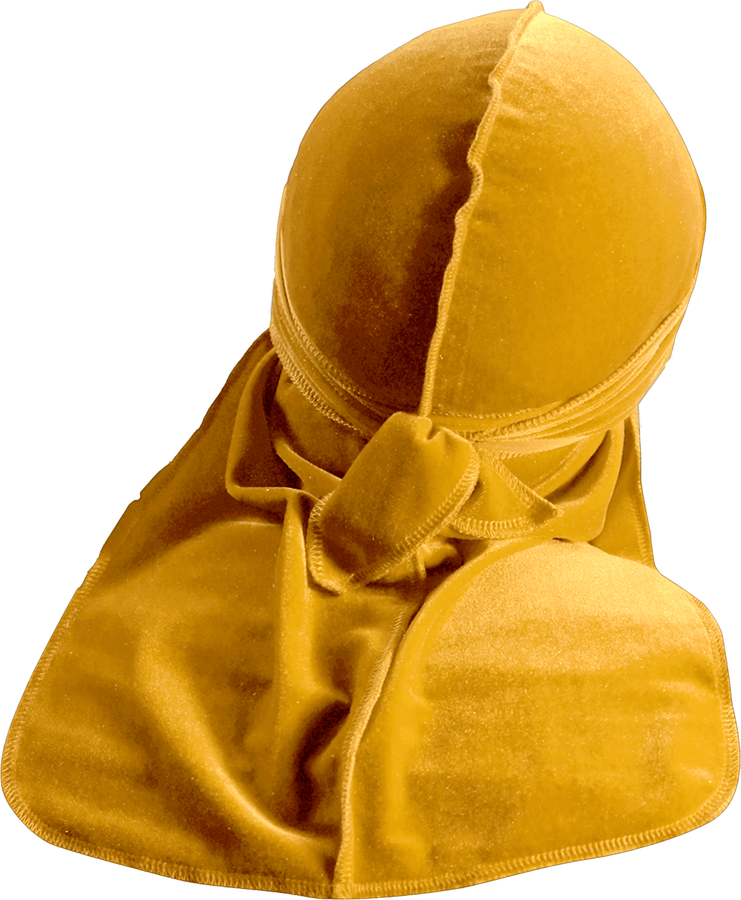 Premium Yellow Velvet Durag