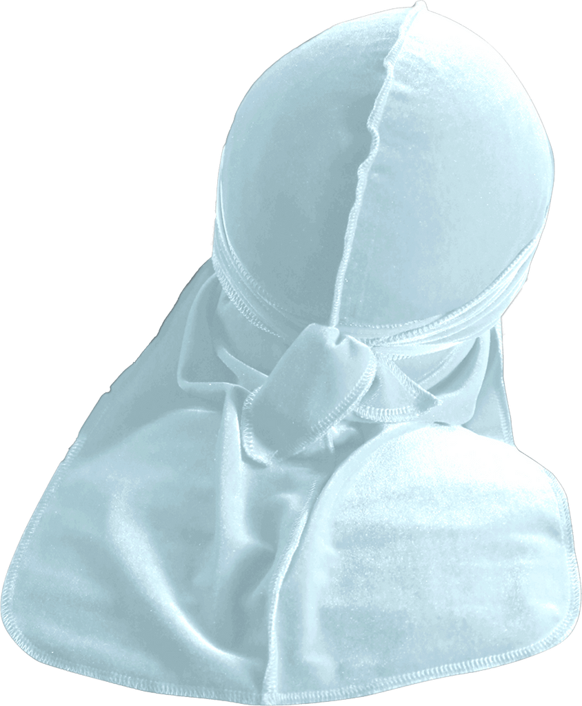Velvet White Du-rag /JagRag – shopjagrags