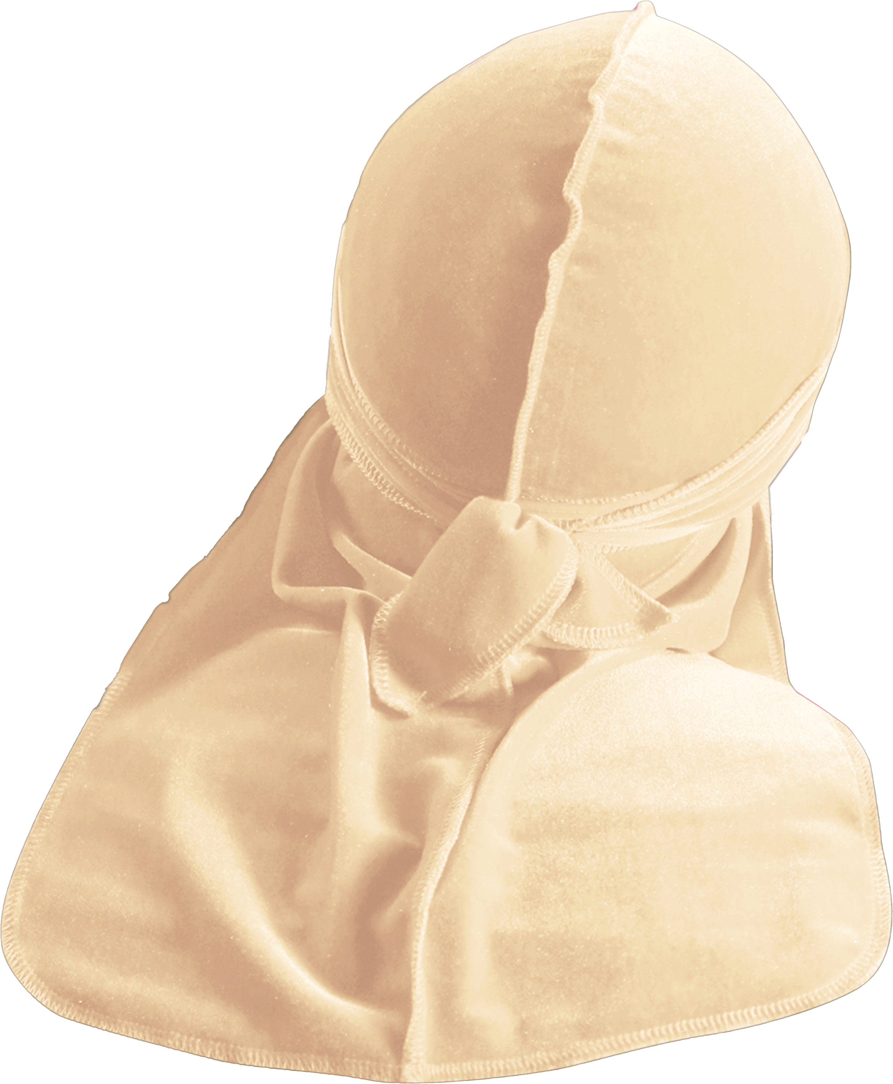 JagRags Premium Cream and Velvet Durag