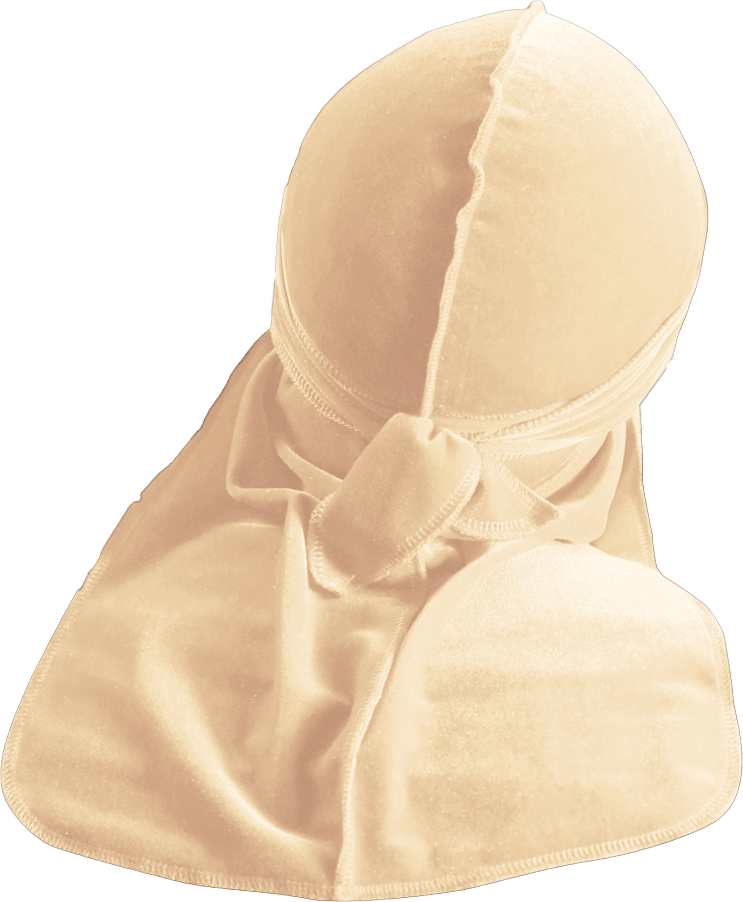 Premium Cream Khaki Velvet Durag