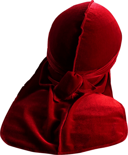 Premium Red Velvet Durag