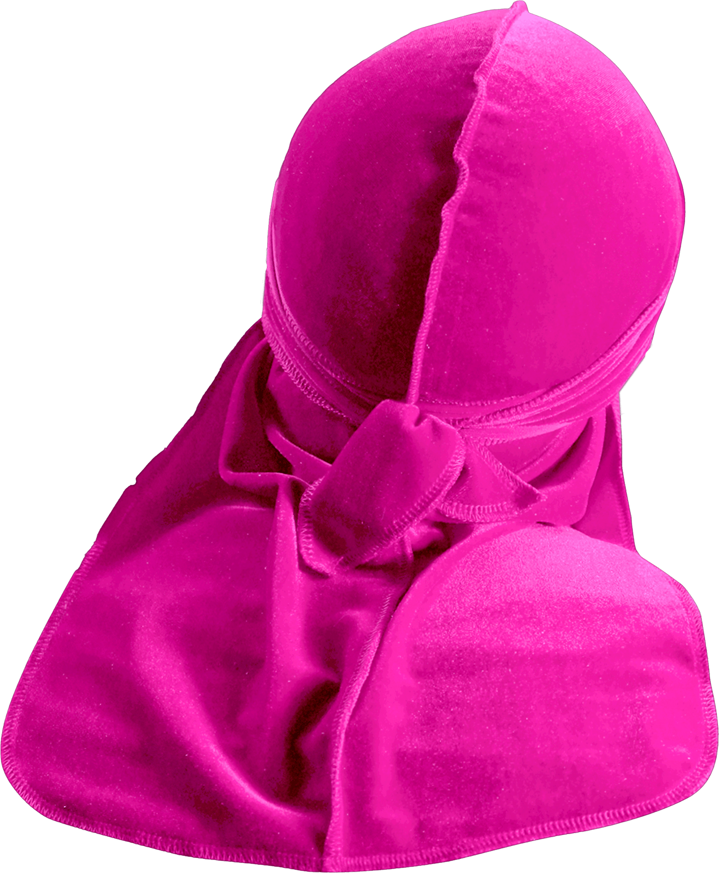 Premium Pink Velvet Durag