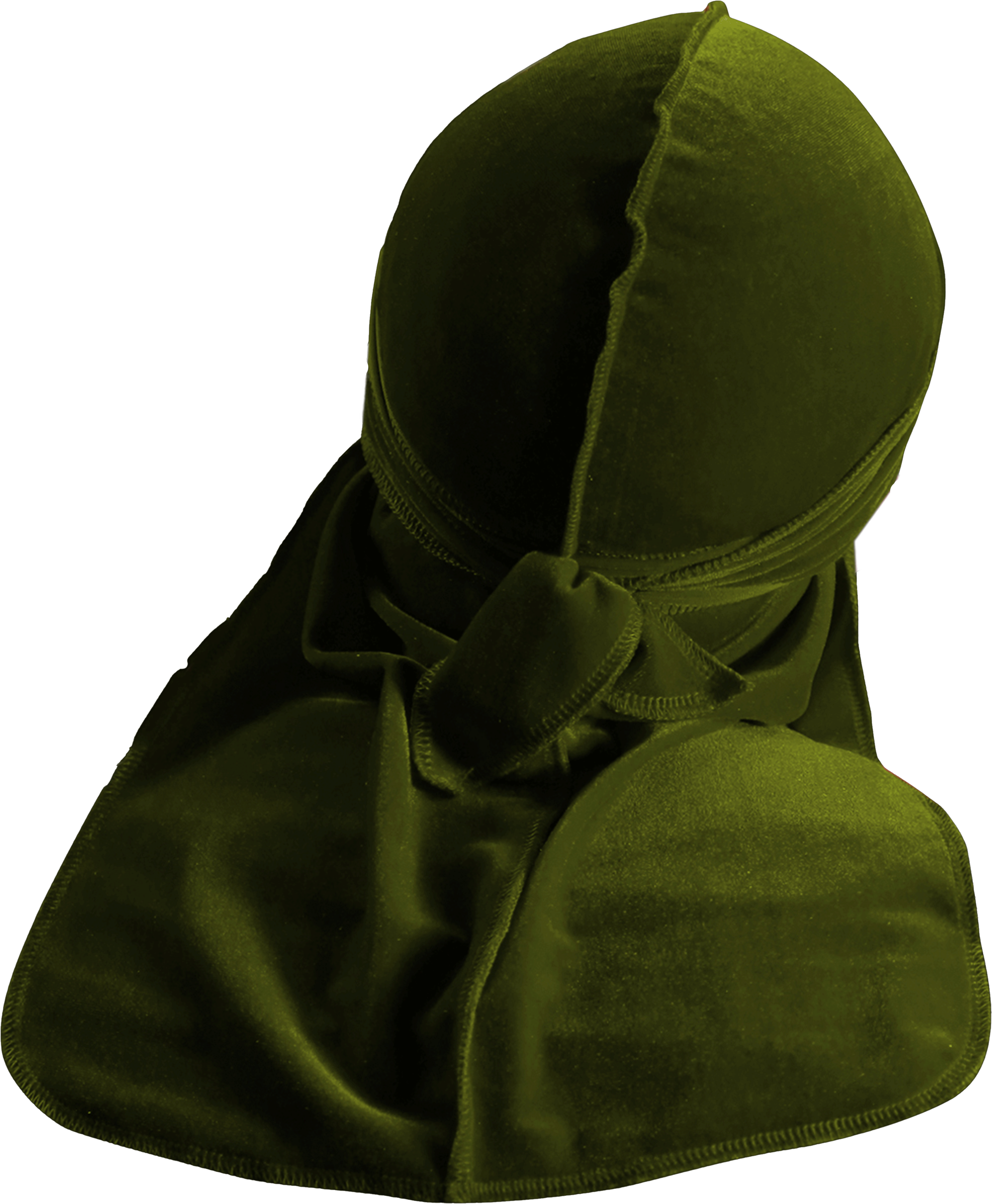 JagRags Premium Olive and Velvet Durag