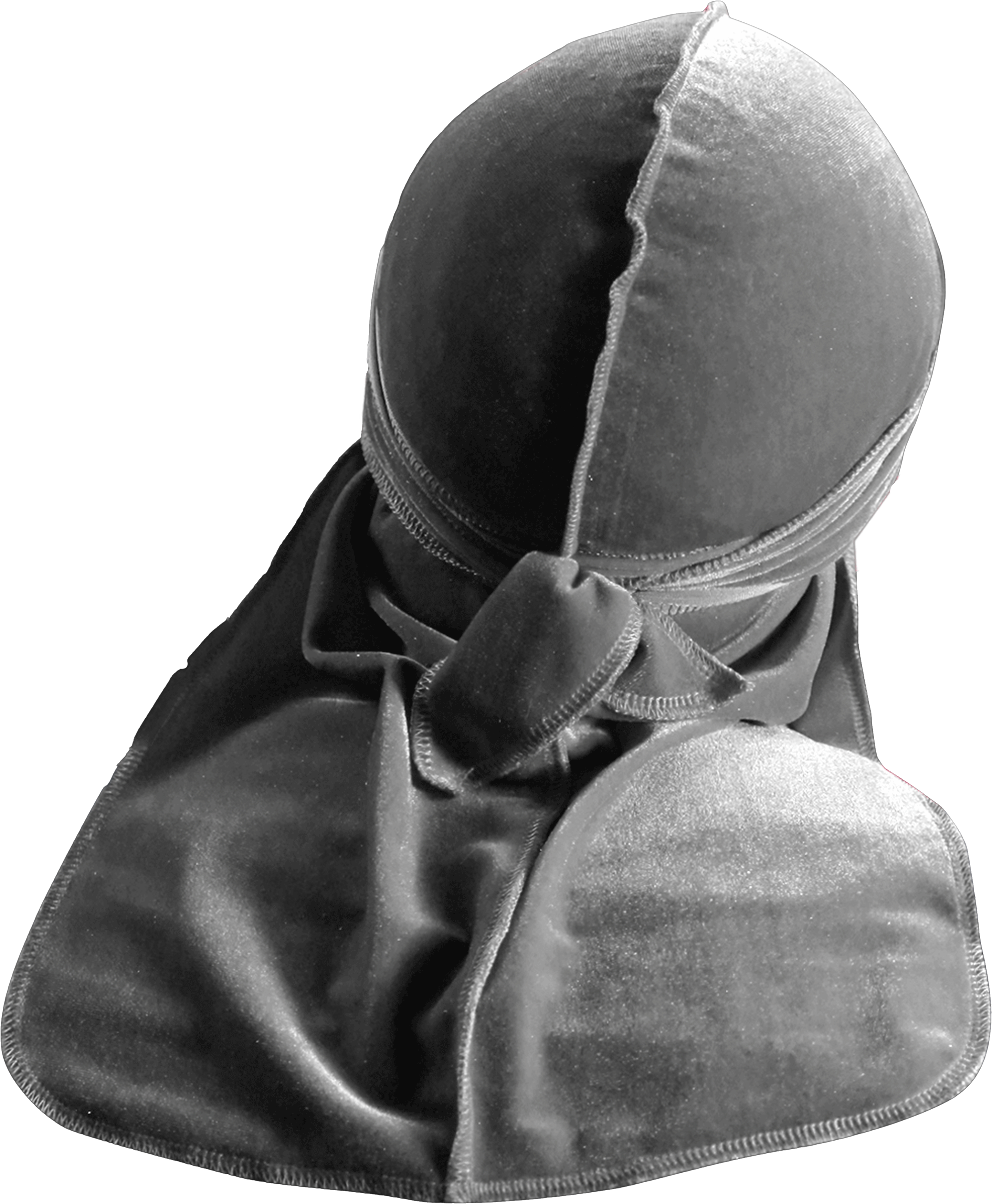 JagRags Premium Grey and Velvet Durag