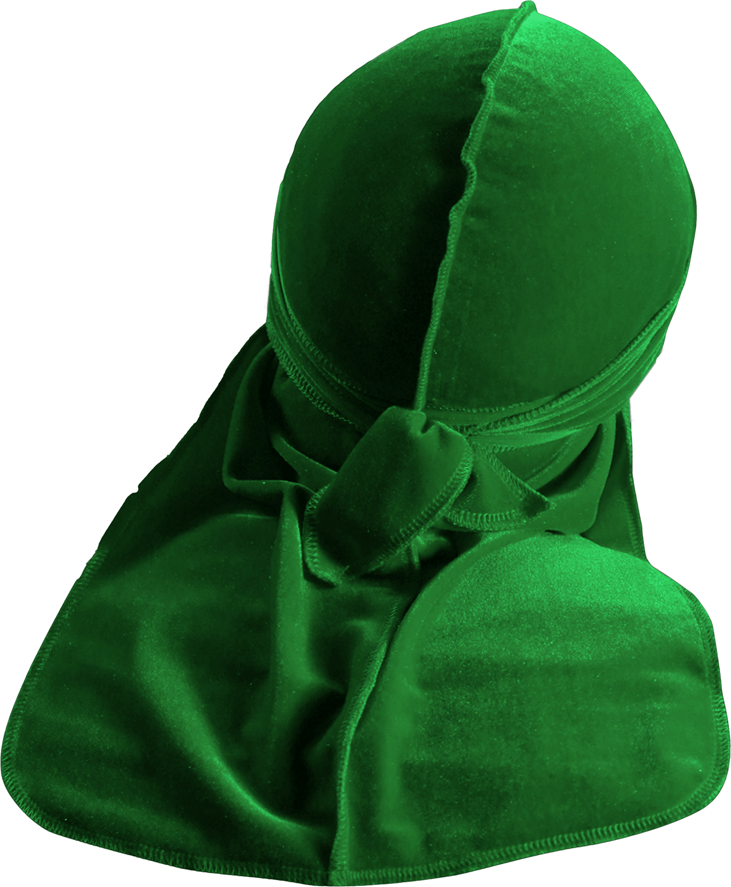 Premium Green Velvet Durag