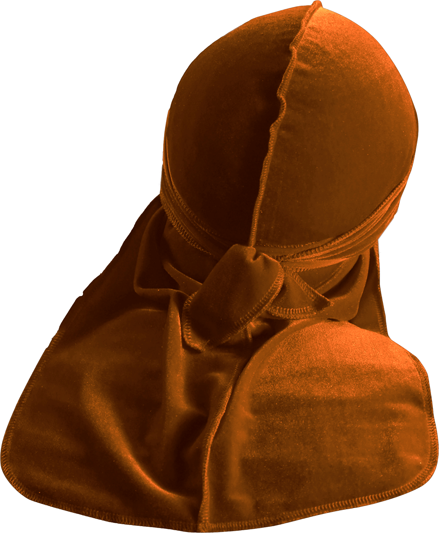 Premium Brown Gold Velvet Durag
