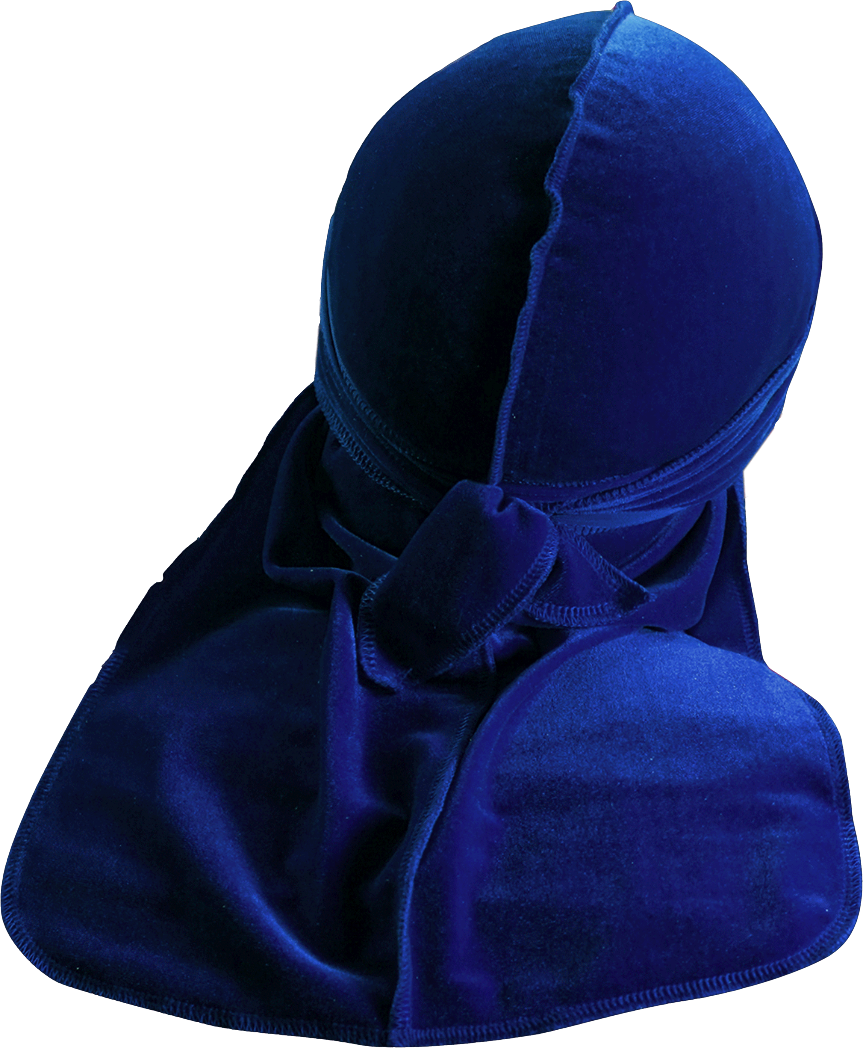 JagRags Premium Blue and Velvet Durag