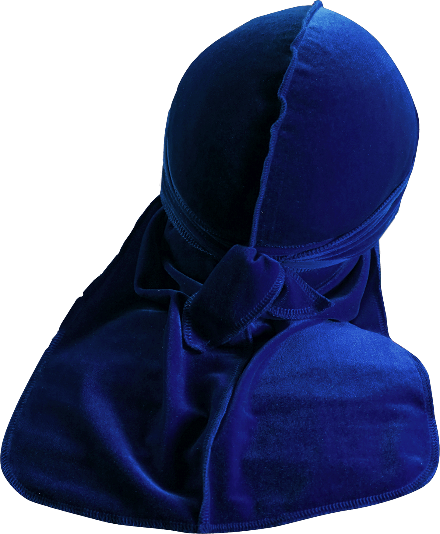 Premium Blue Velvet Durag