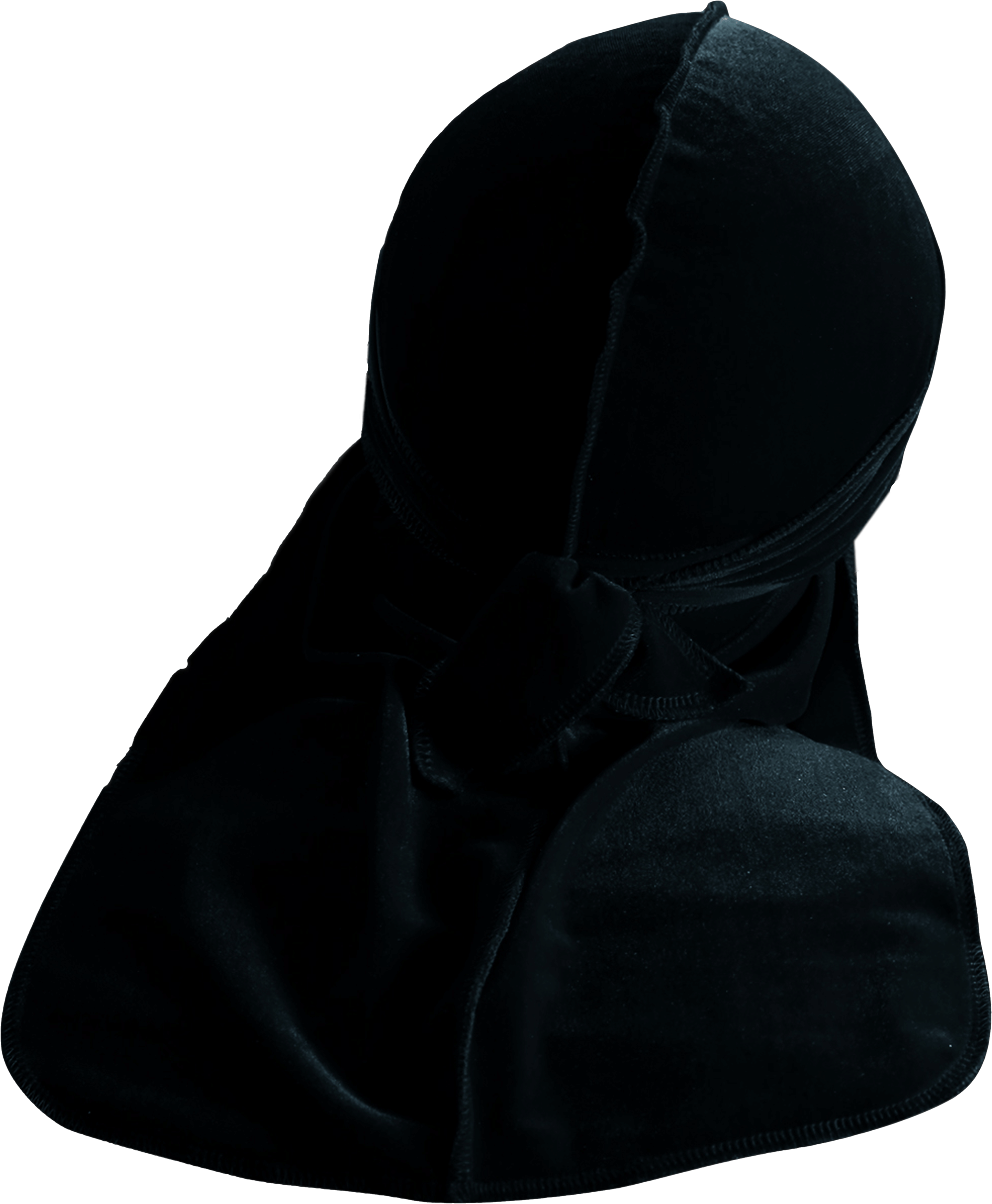 JagRags Premium Black and Velvet Durag