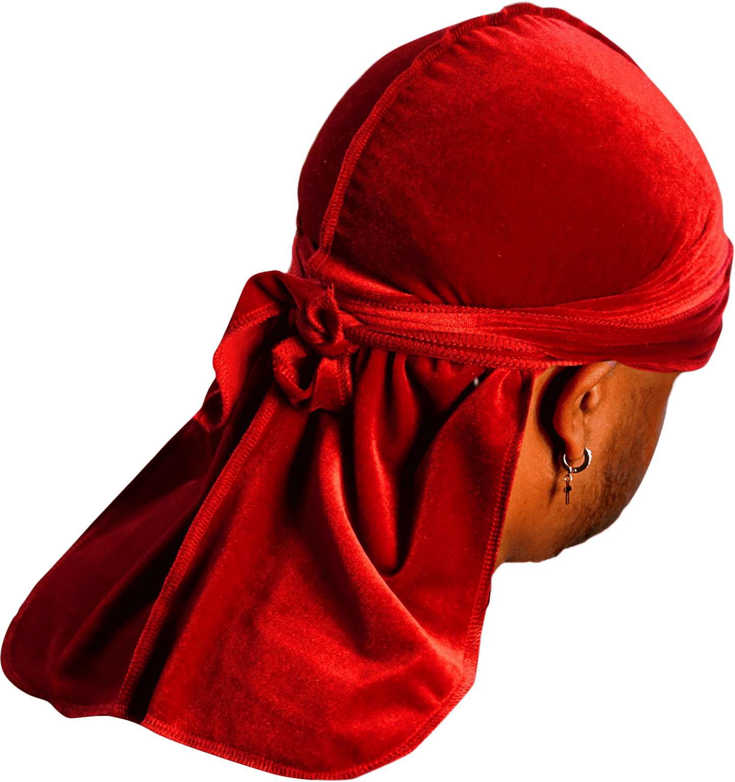 Premium Red Velvet Durag