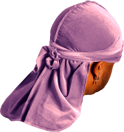 Premium Lavender Purple Velvet Durag