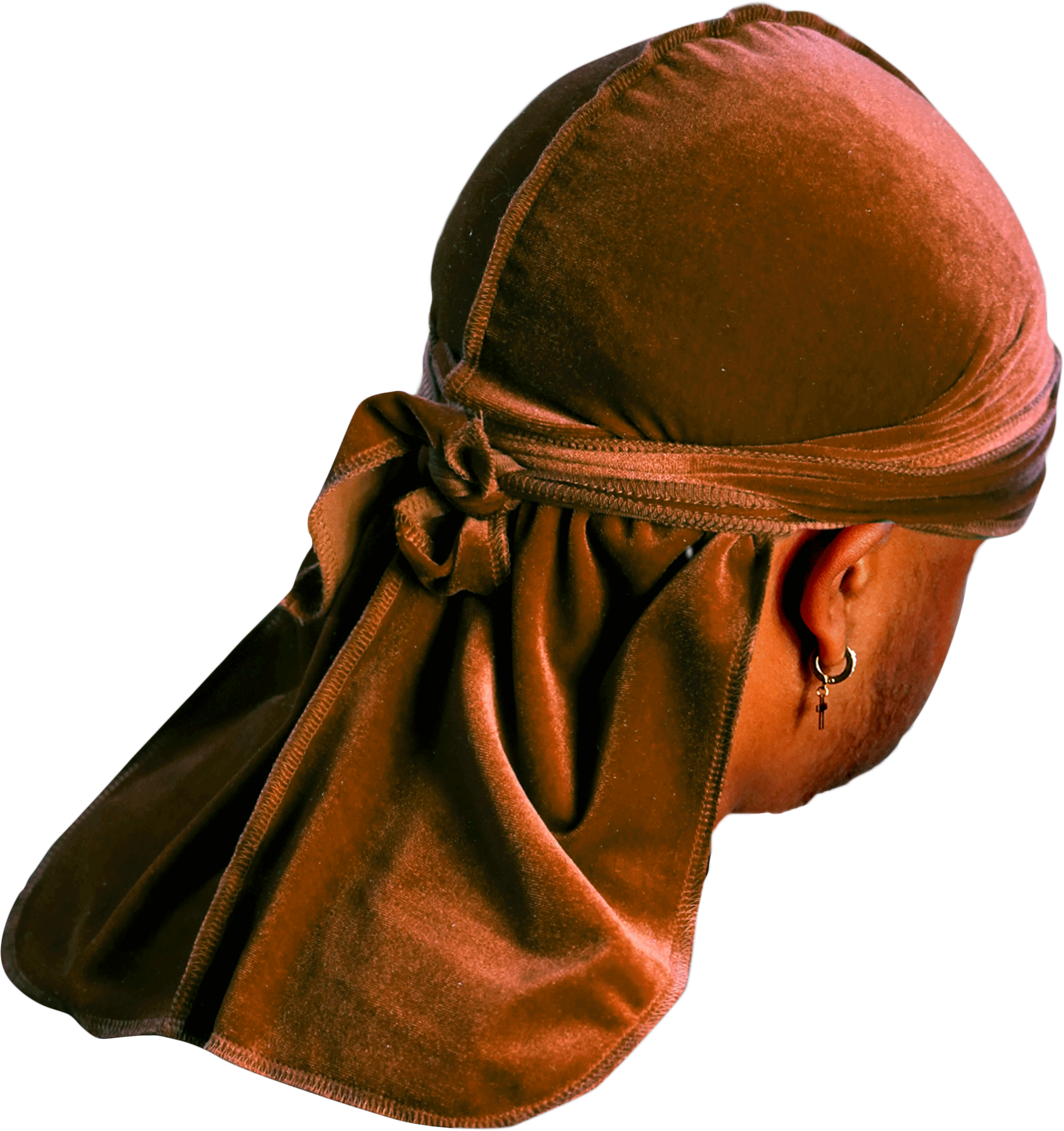 JagRags Premium Brown CoCo and Velvet Durag