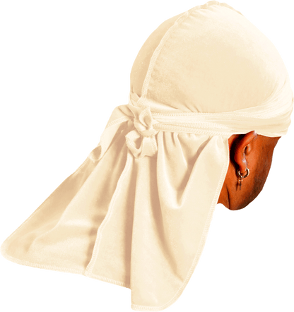 Premium Brown Vanilla Velvet Durag