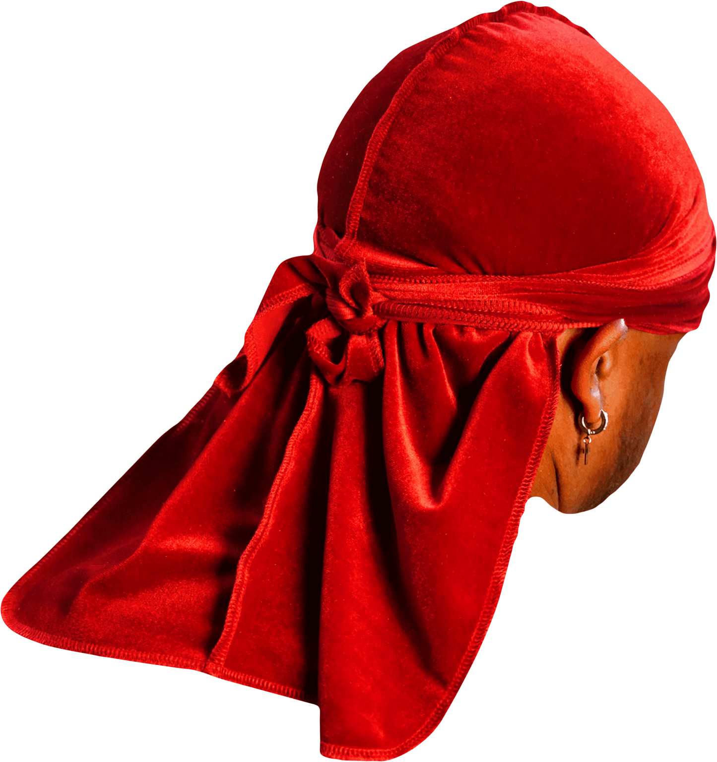 Premium Red Velvet Durag