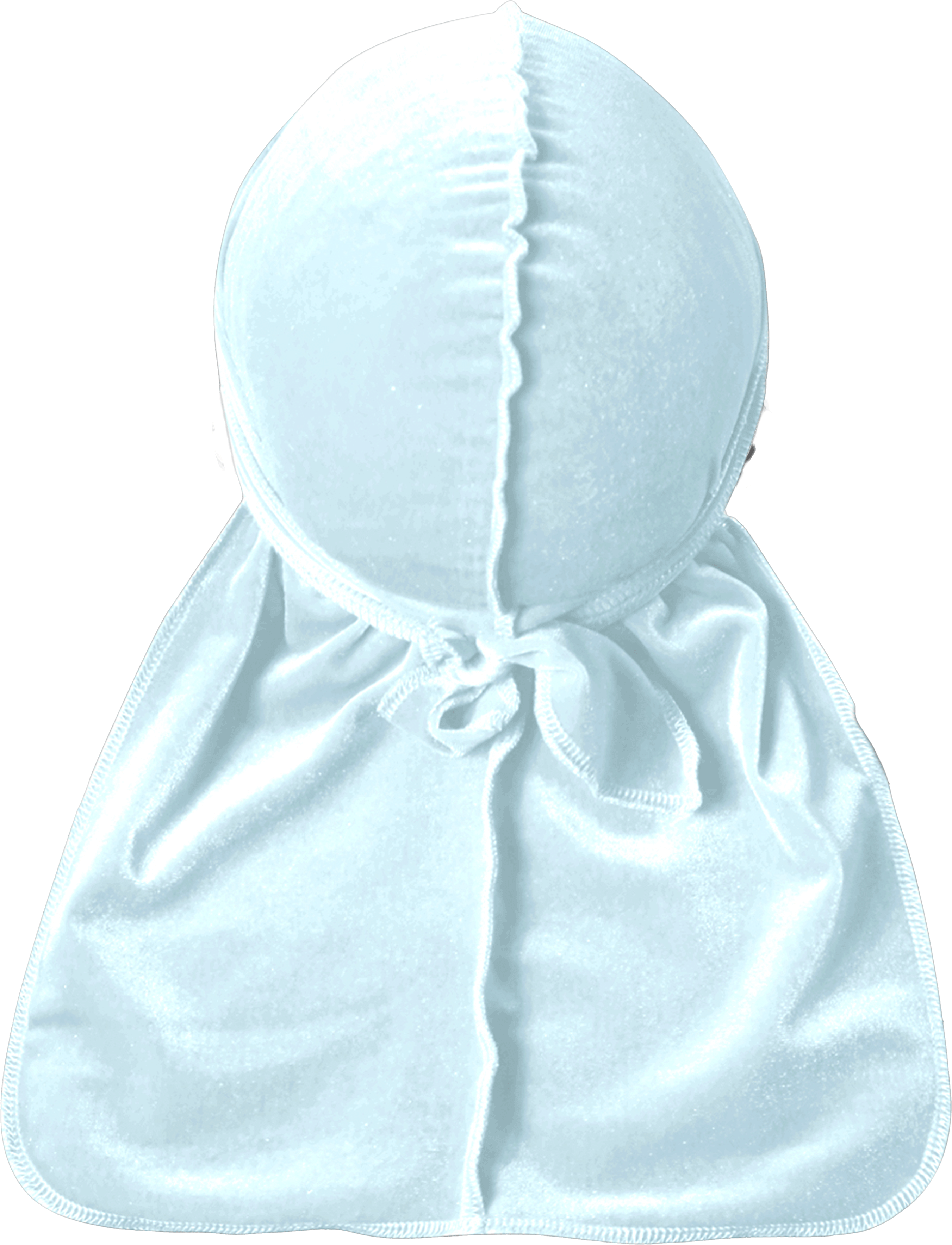 JagRags Premium White and Velvet Durag
