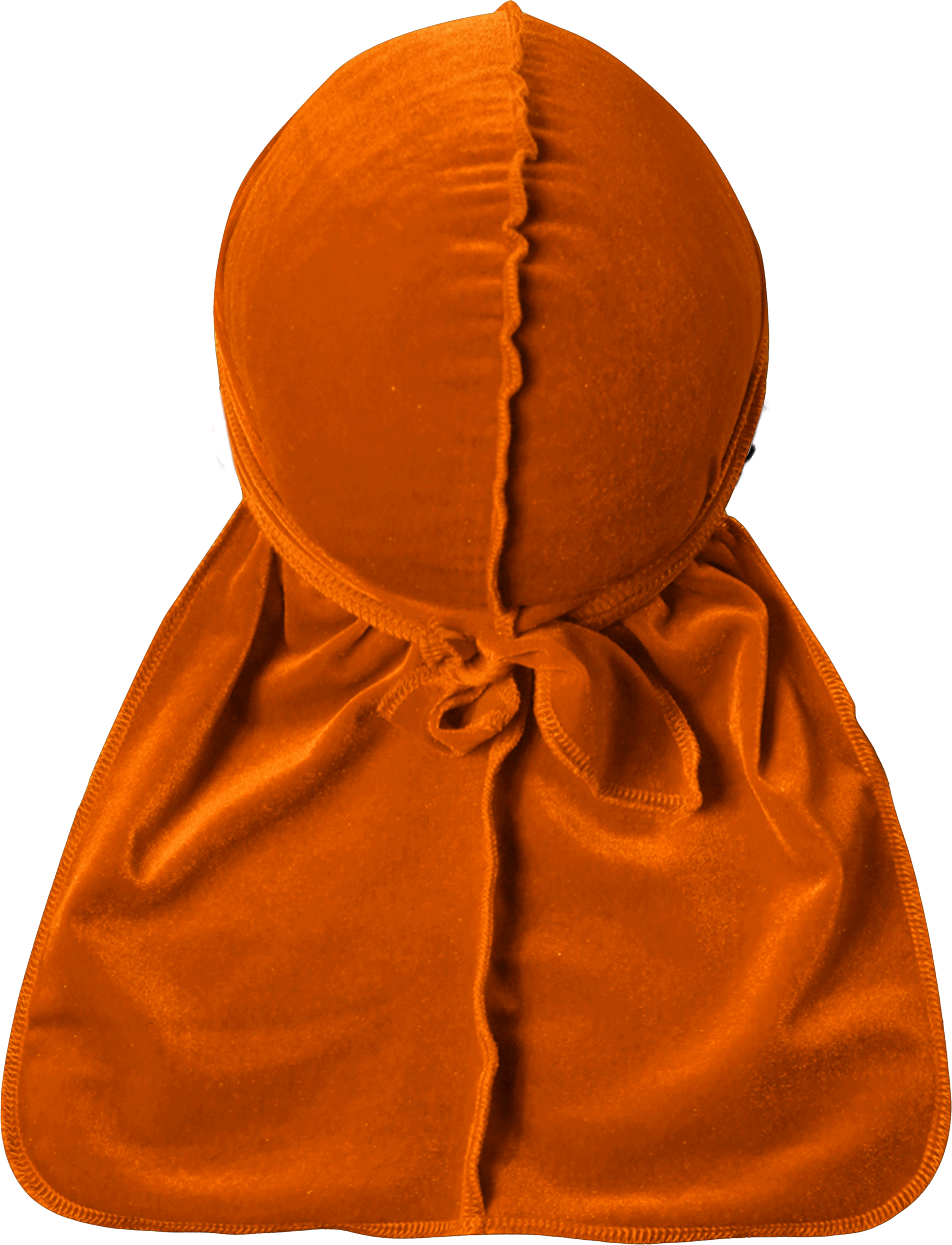 JagRags Premium Orange and Velvet Durag