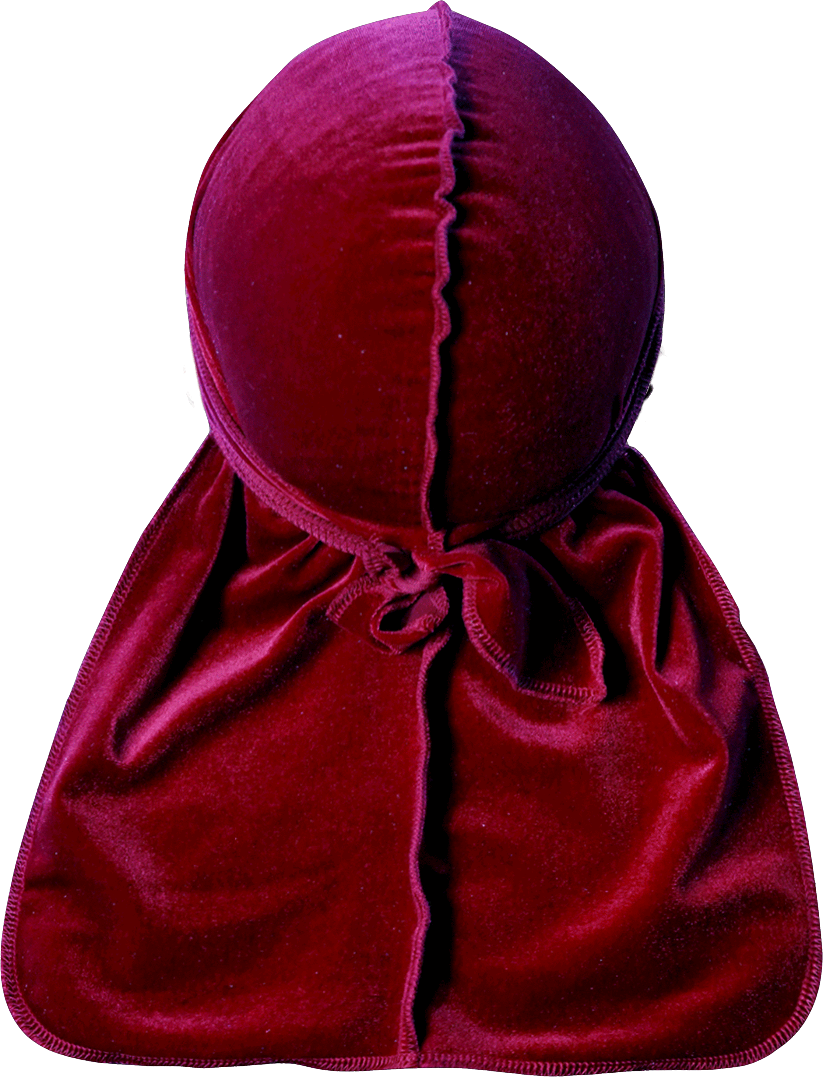 JagRags Premium Maroon and Velvet Durag