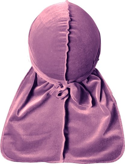 Premium Lavender Purple Velvet Durag