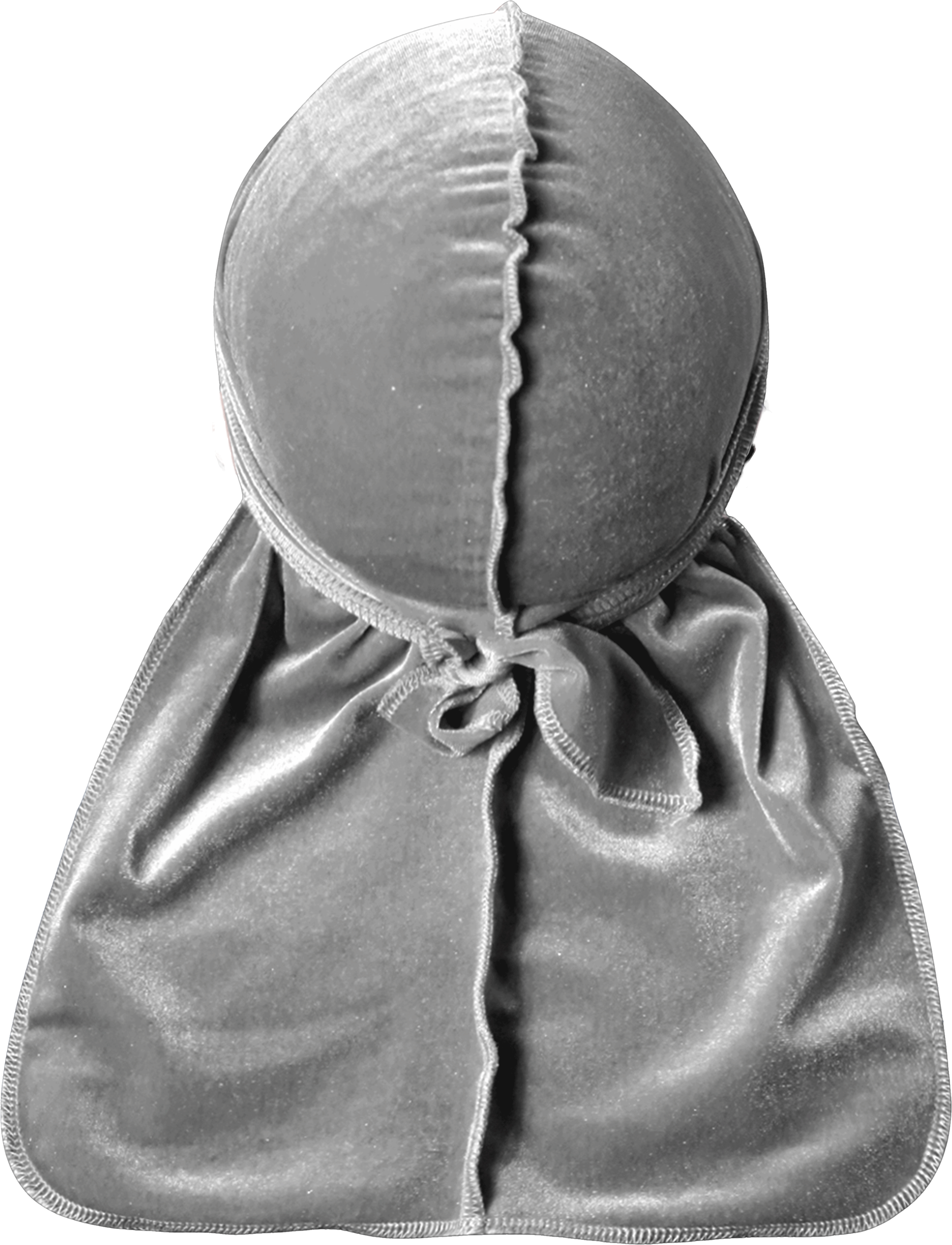 JagRags Premium Grey and Velvet Durag