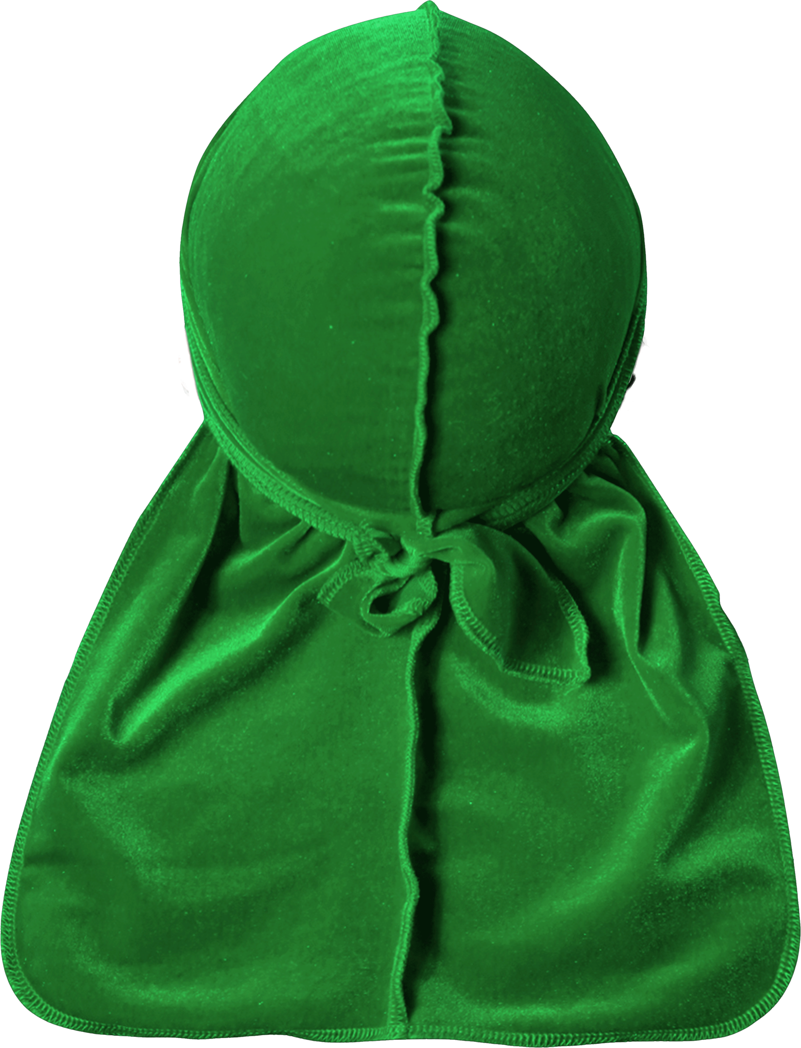 JagRags Premium Green and Velvet Durag