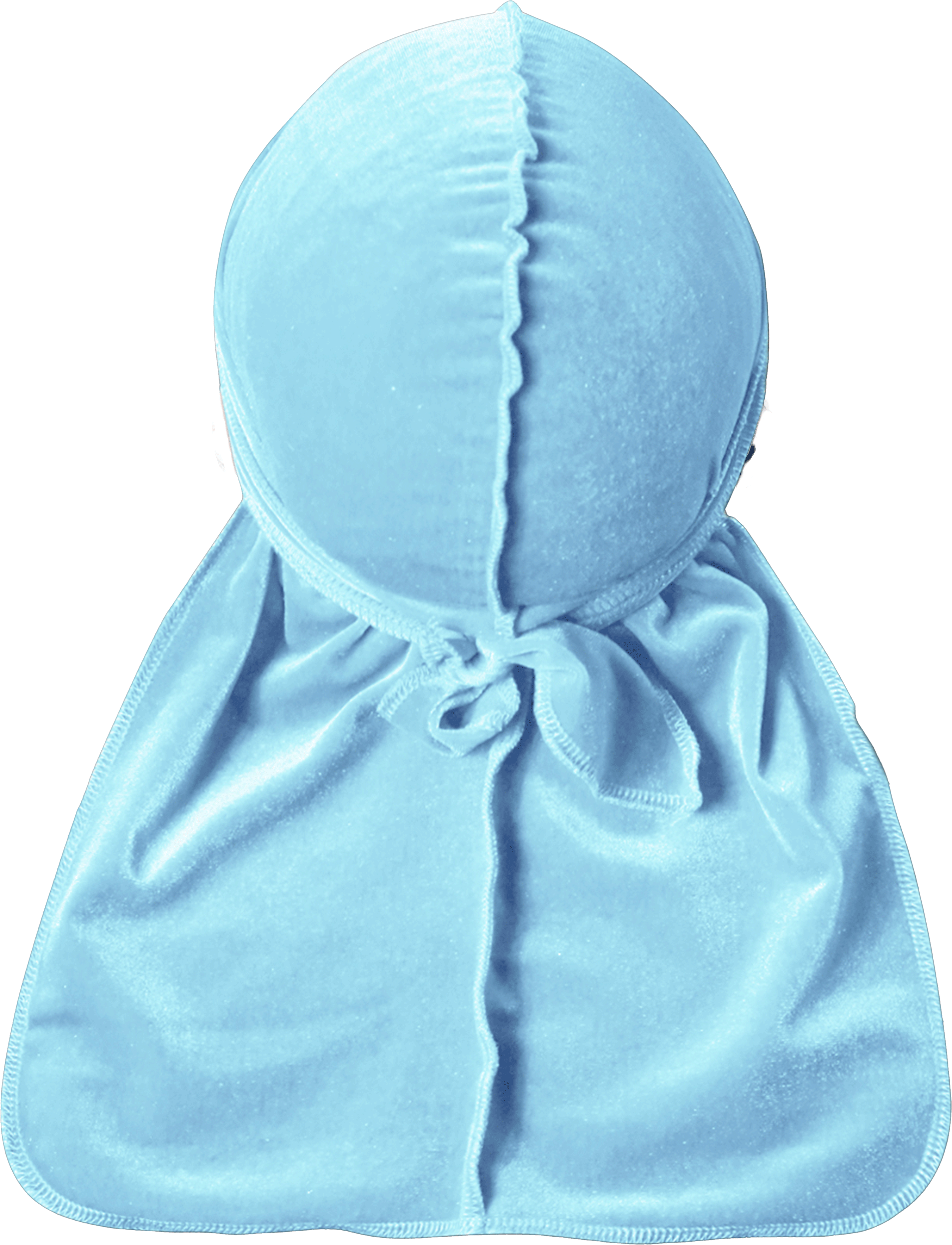 JagRags Premium Baby Blue and Velvet Durag