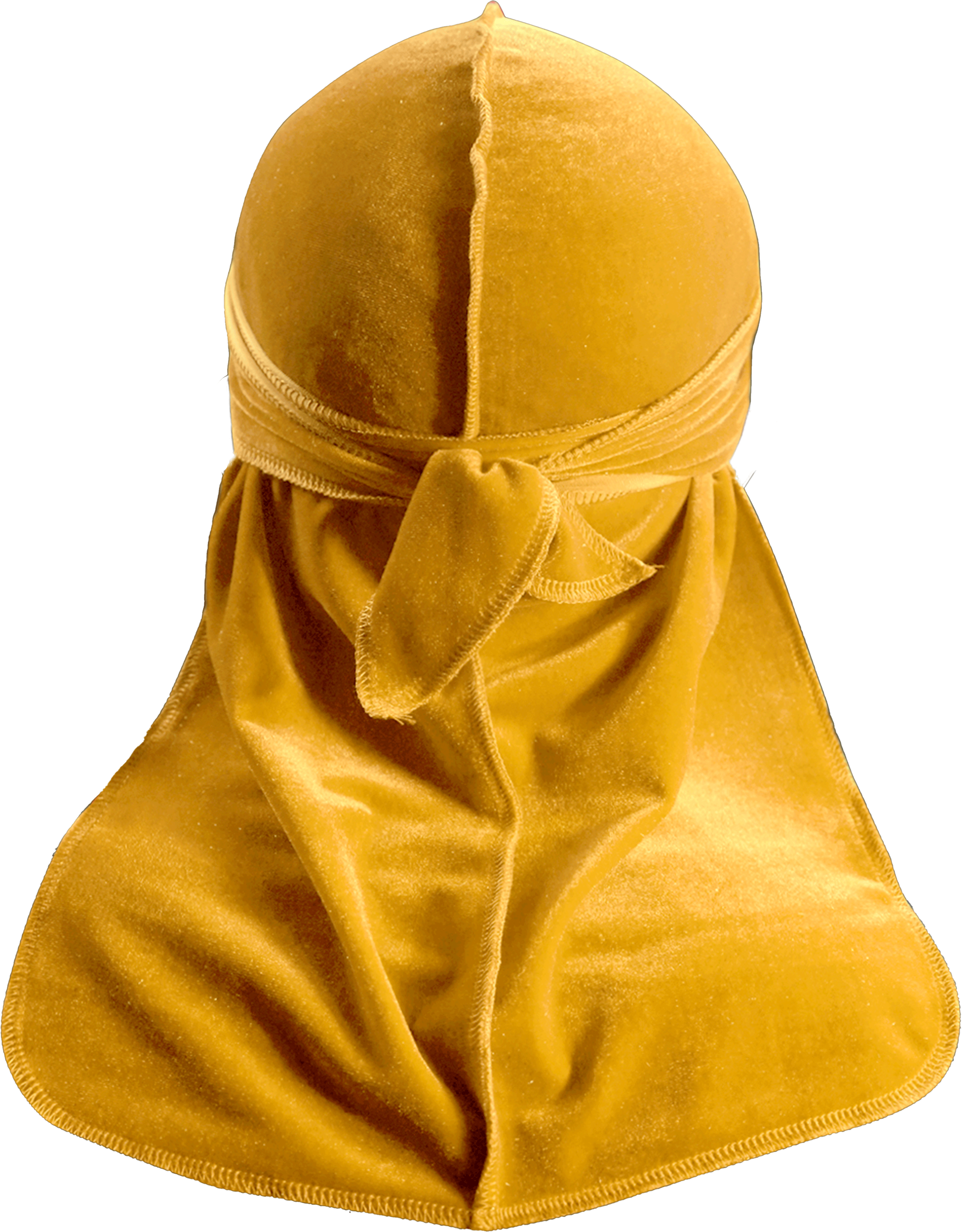 JagRags Premium Yellow and Velvet Durag