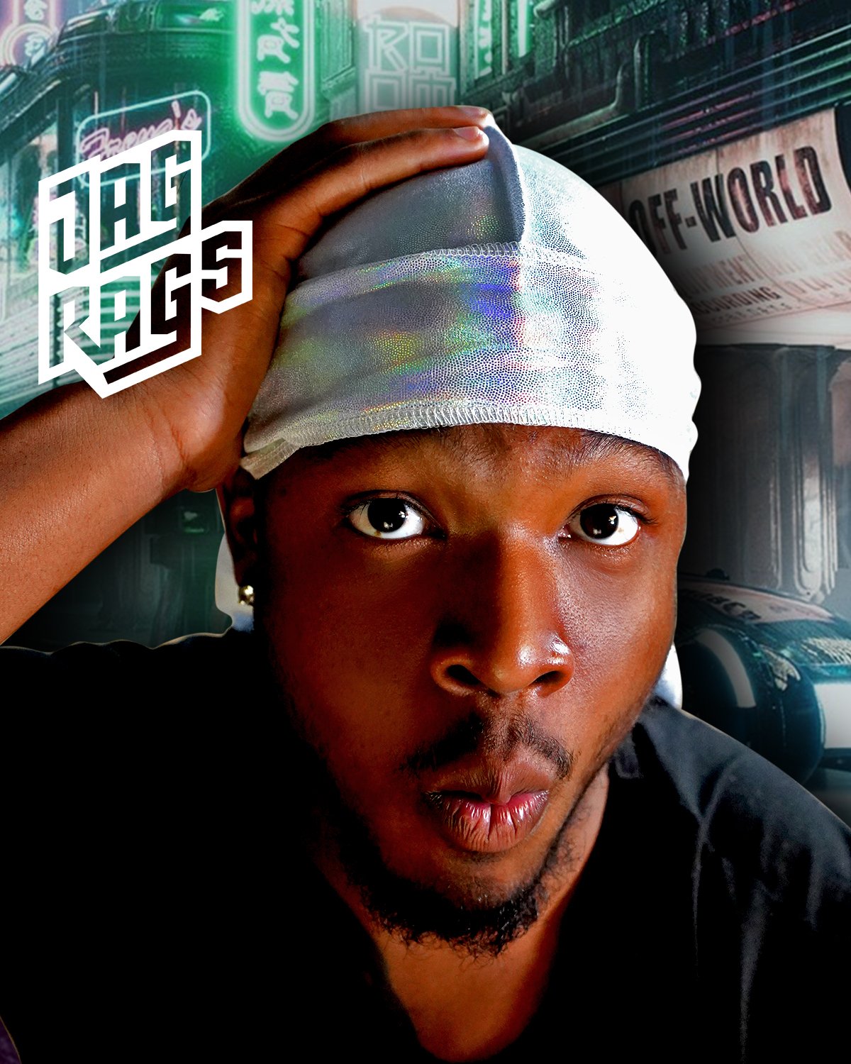 "3000" Hologram JagRag - shopjagrags