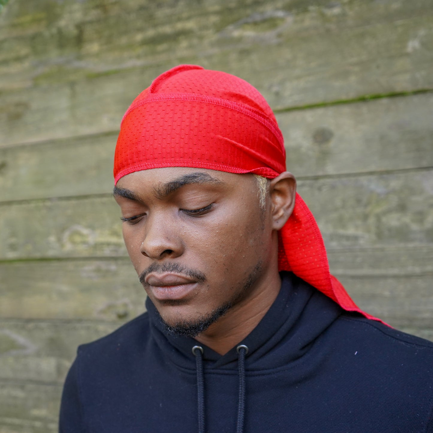 Athletic Mesh Red Durag