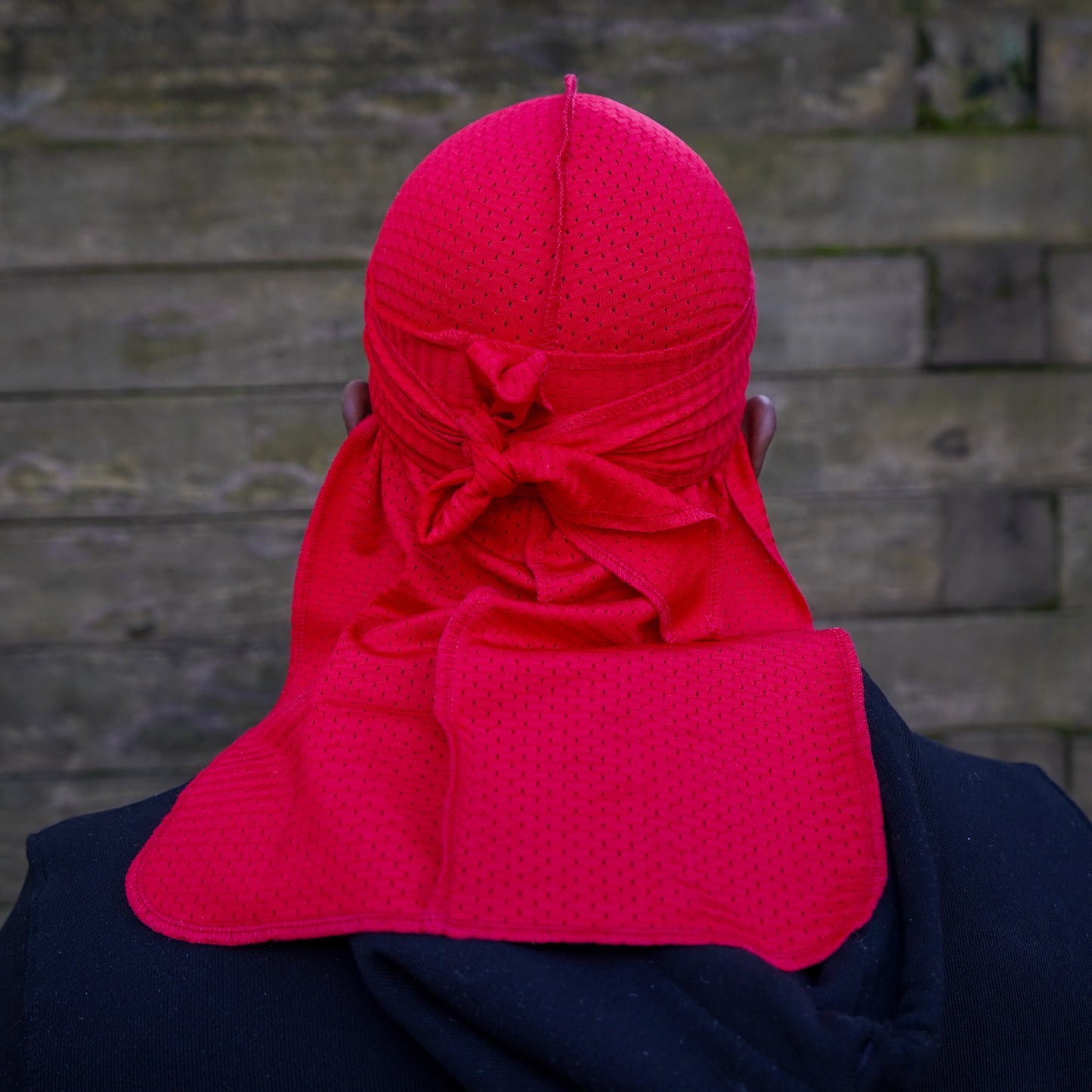 Athletic Mesh Red Durag