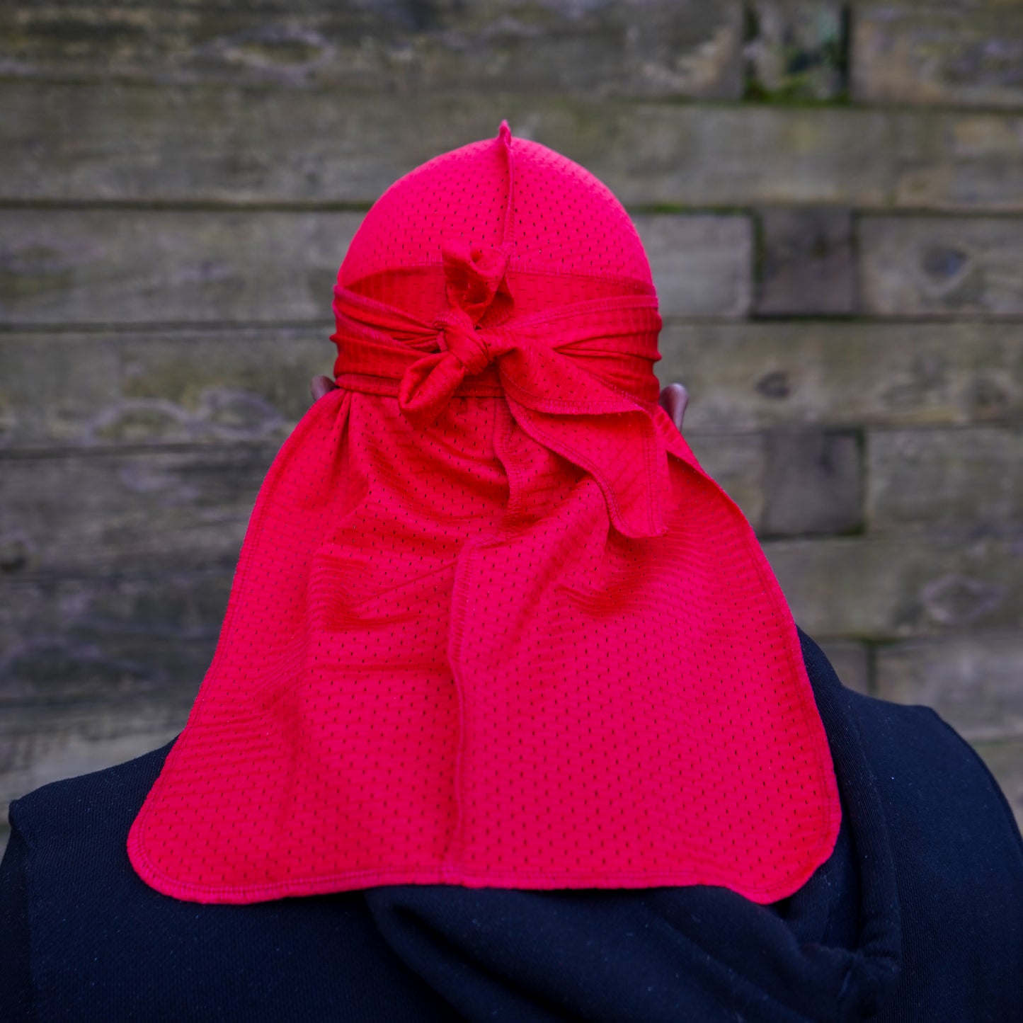 Athletic Mesh Red Durag