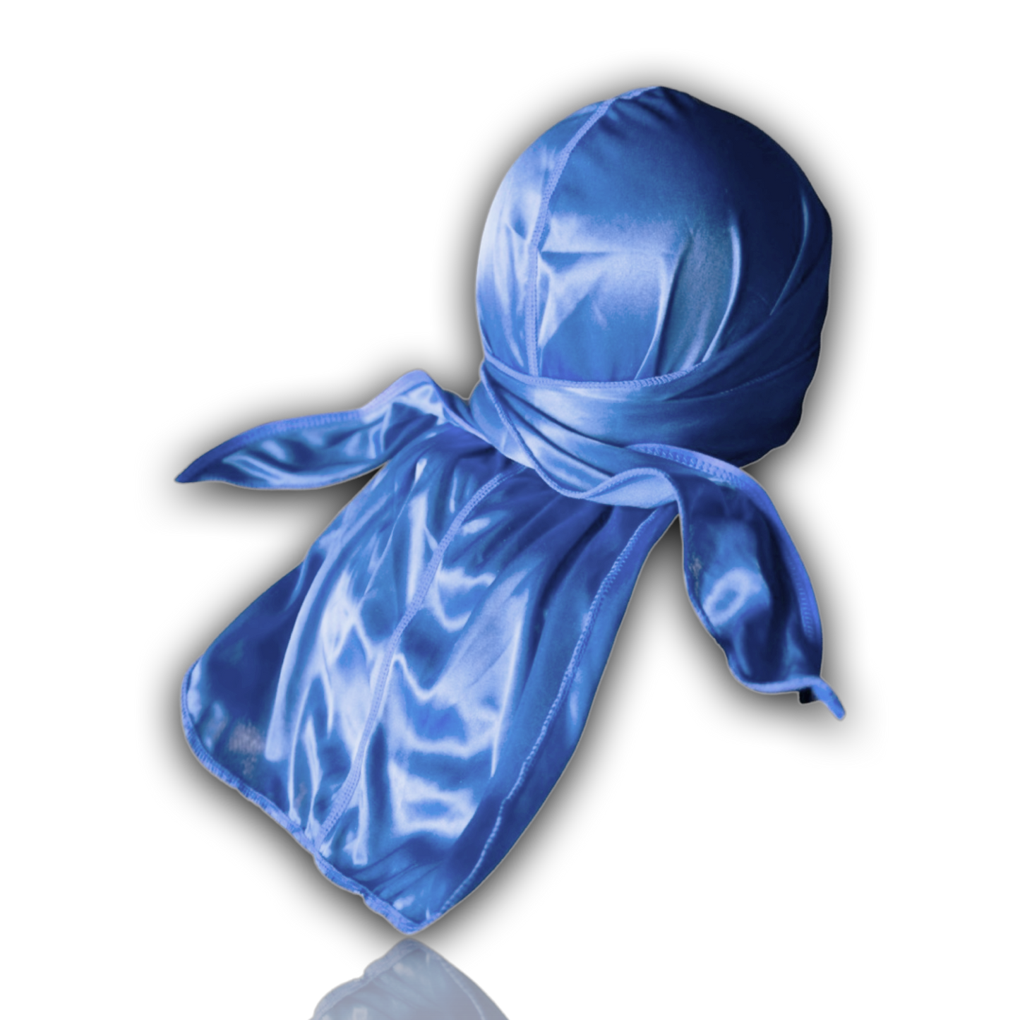 Athletic Blue Silky Durag