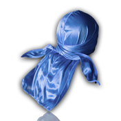 JagRags Ultra Wave Blue and Super Satin Silky Durag for Men