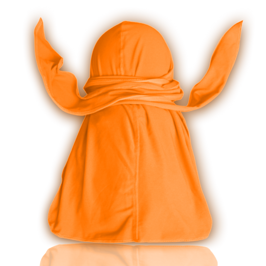 “Bright Orange” Athletic Spandex Durag