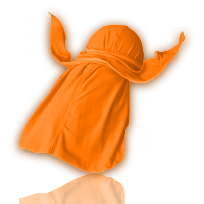 “Bright Orange” Athletic Spandex Durag